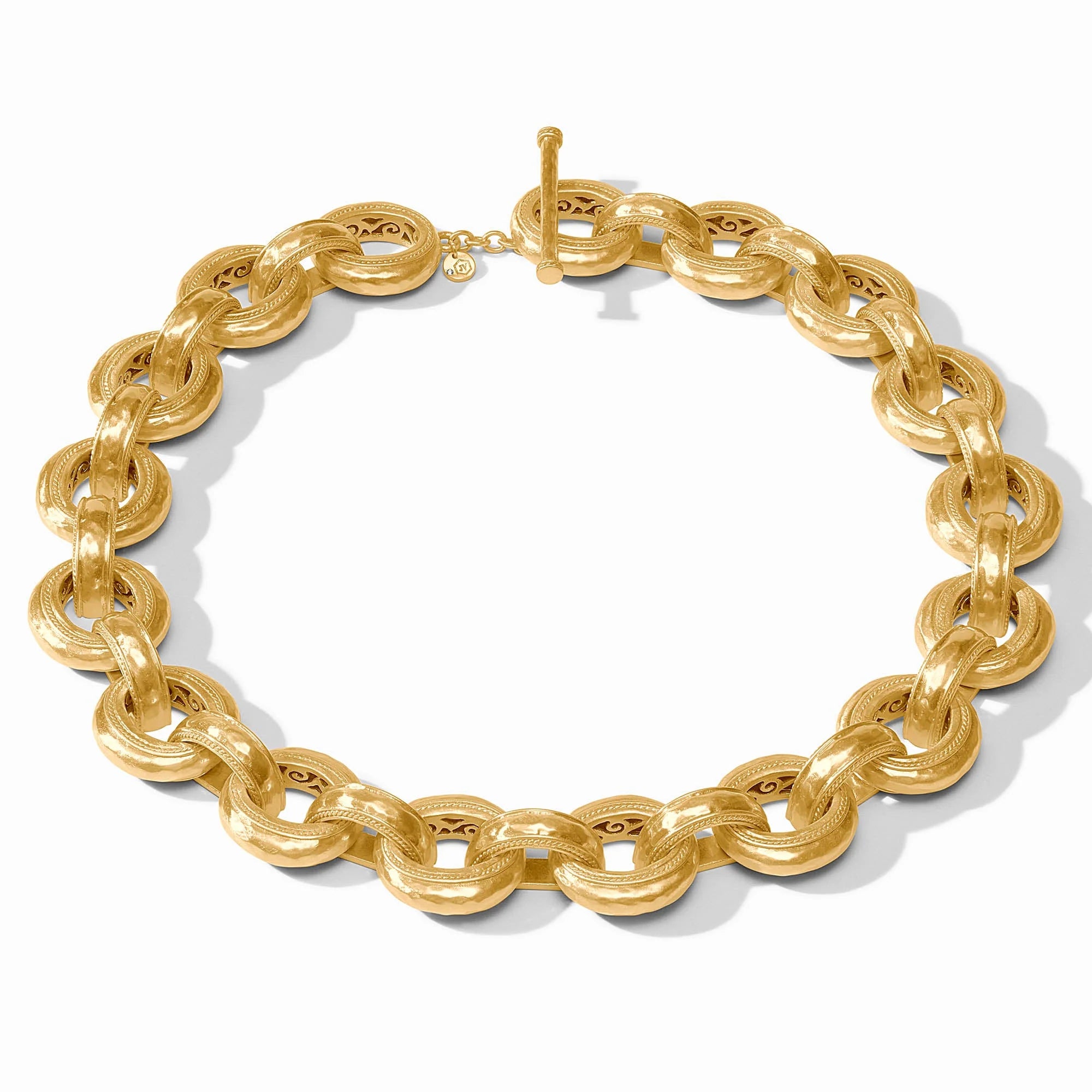 Julie Vos Cannes Demi Link Necklace - Gold OS