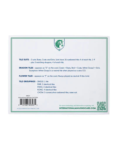 Oh My Mahjong International Card