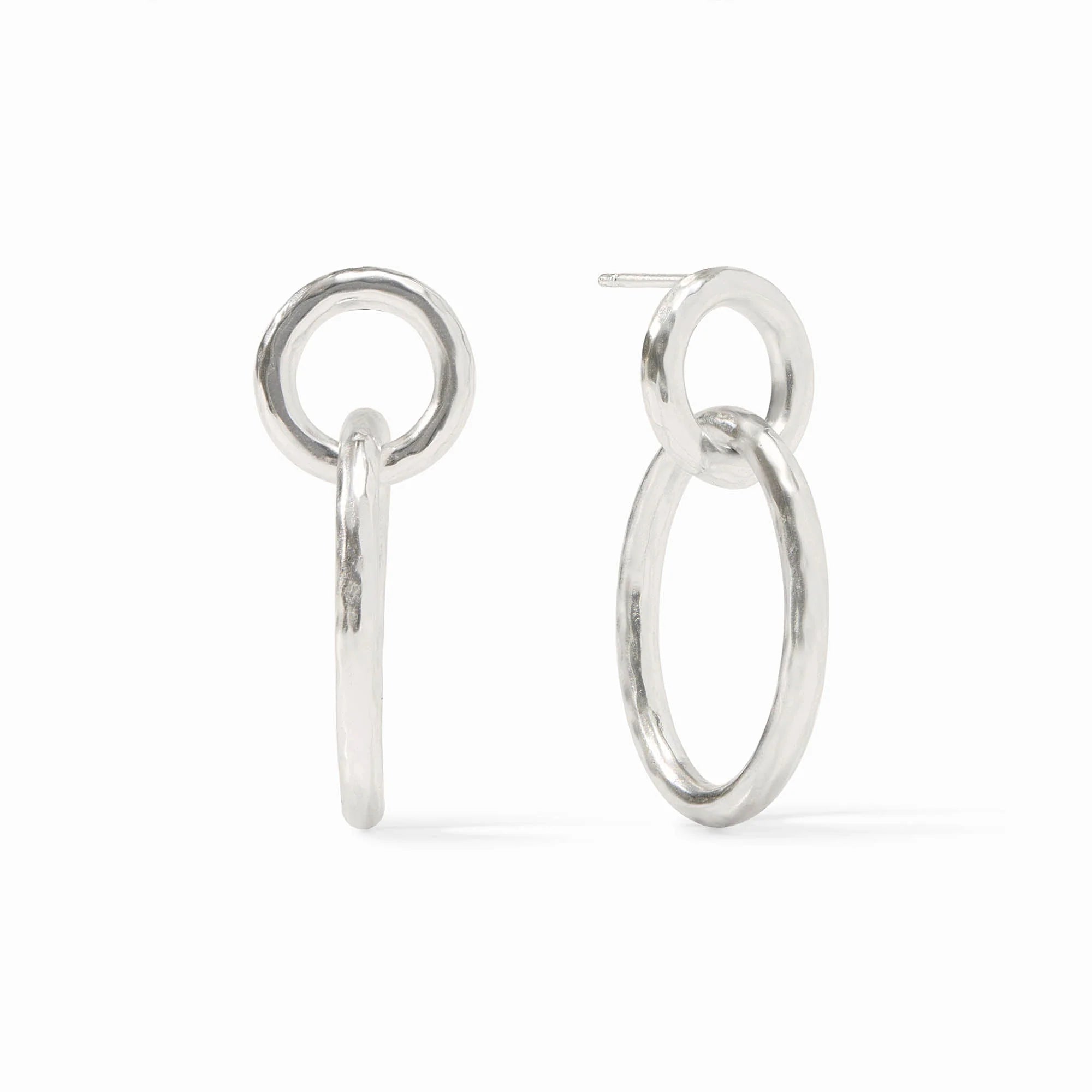 Julie Vos Catalina Link Earrings - Silver