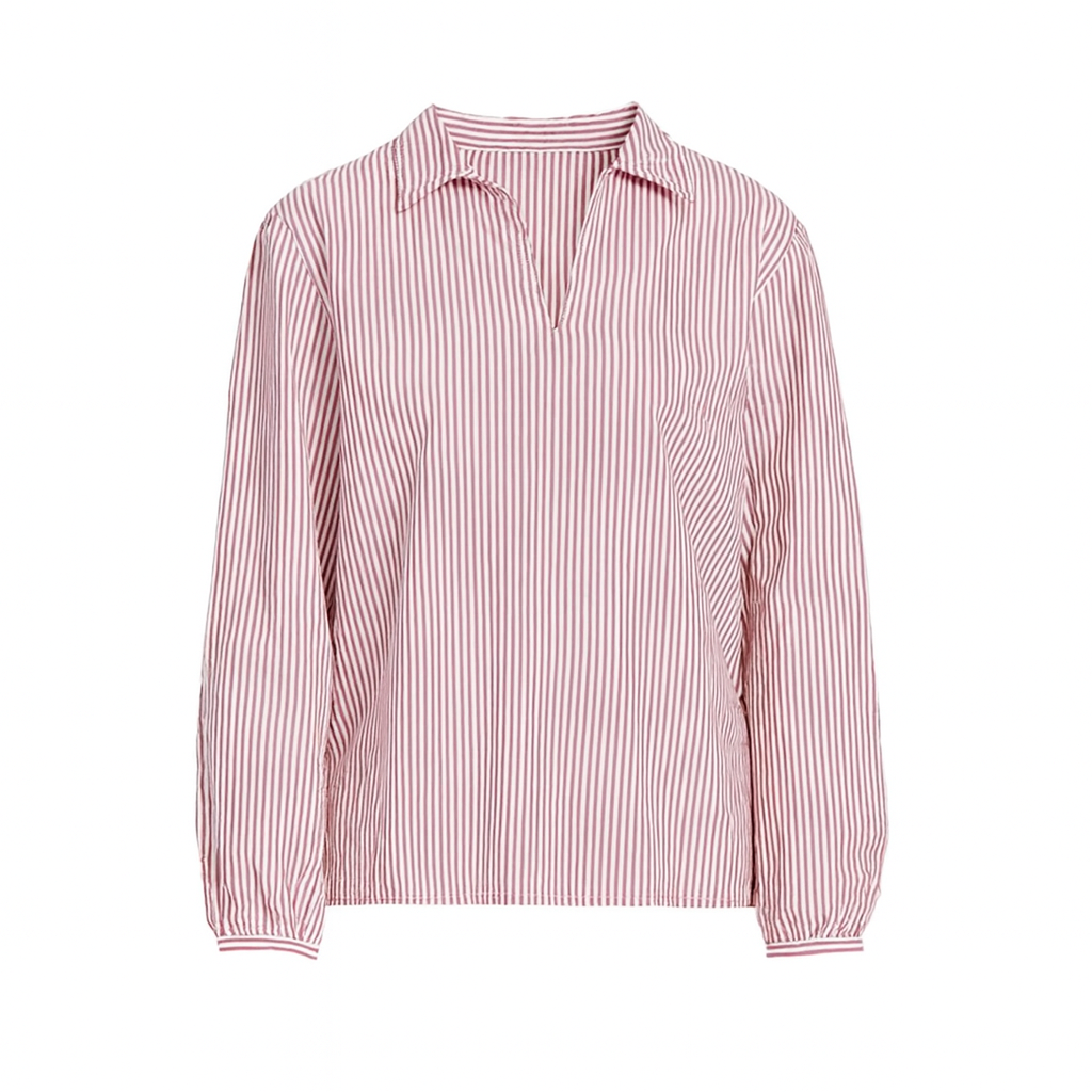 Taylor Tillman Hailey Top - Berry Stripe