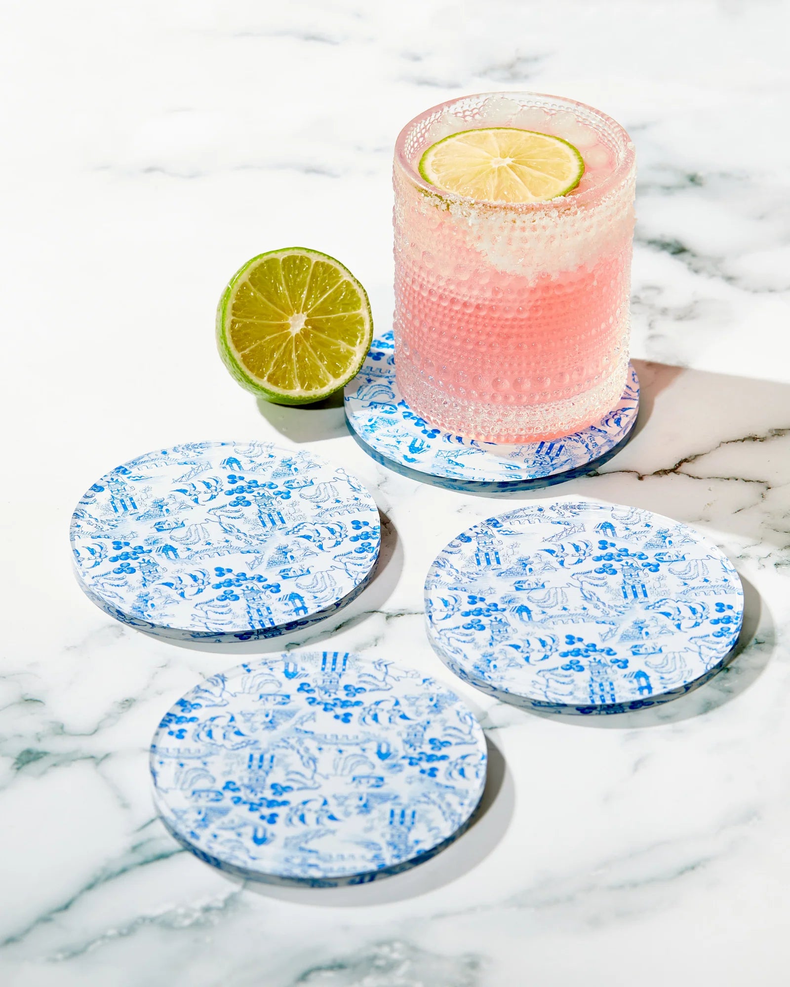 Tart by Taylor Acrylic Coasters - (six variants)