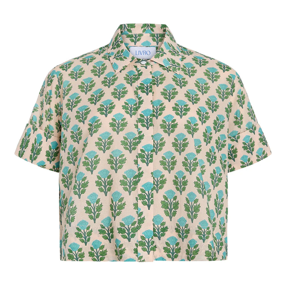 Livro Short Sleeve Top Club Shirt - SaltBlush