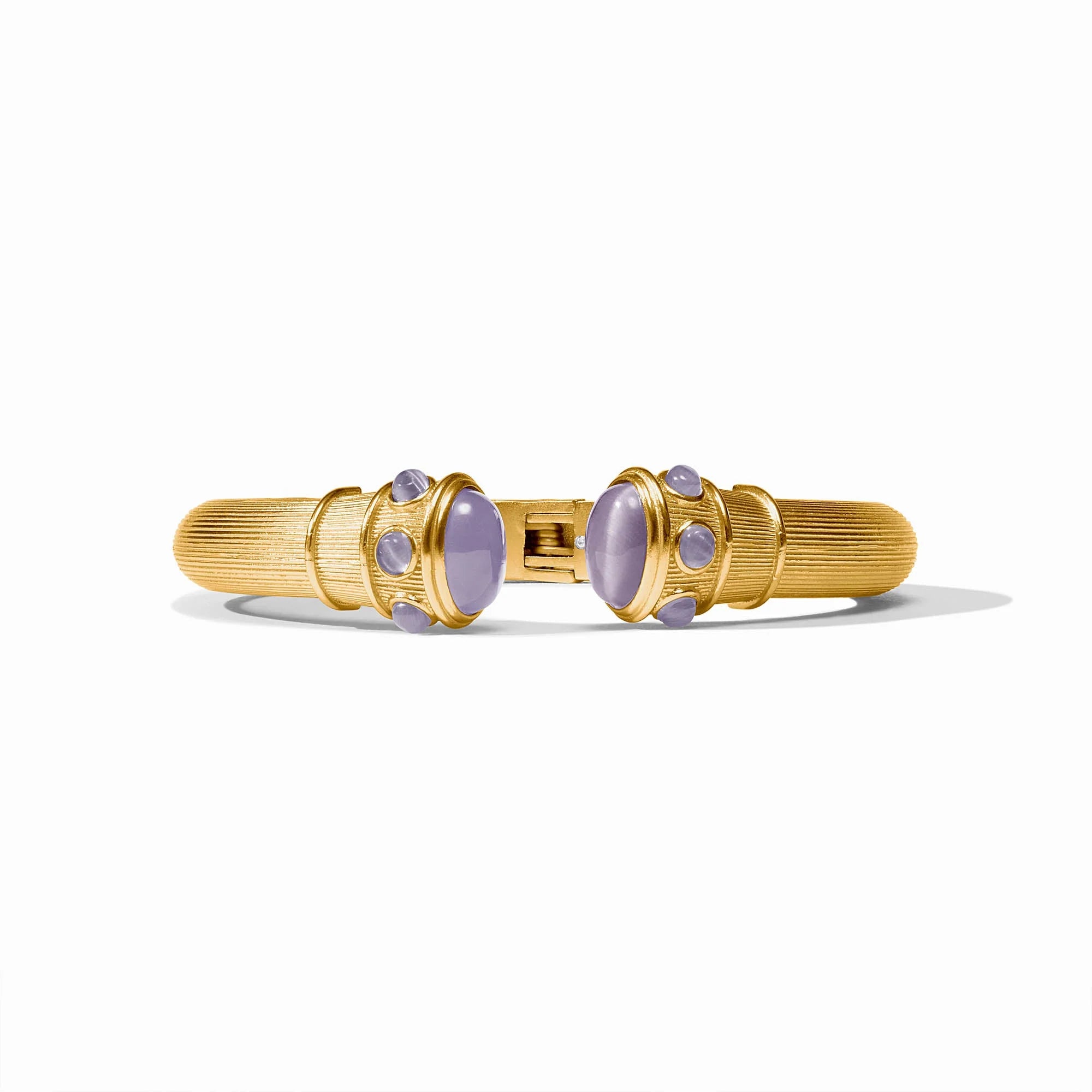 Julie Vos Jewelry Cobblestone Demi Cuff | Blue Cat's Eye