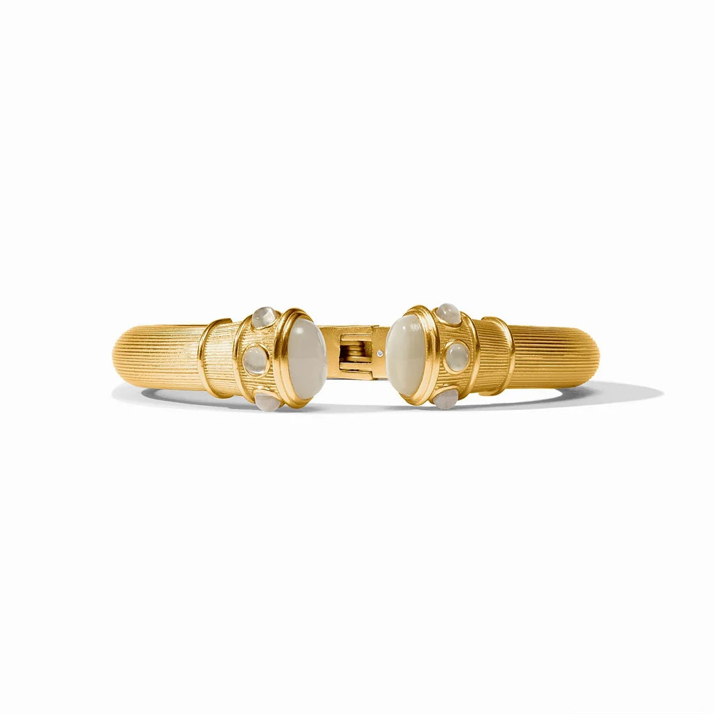 Julie Vos Jewelry Cobblestone Demi Cuff | Ivory Cat's Eye