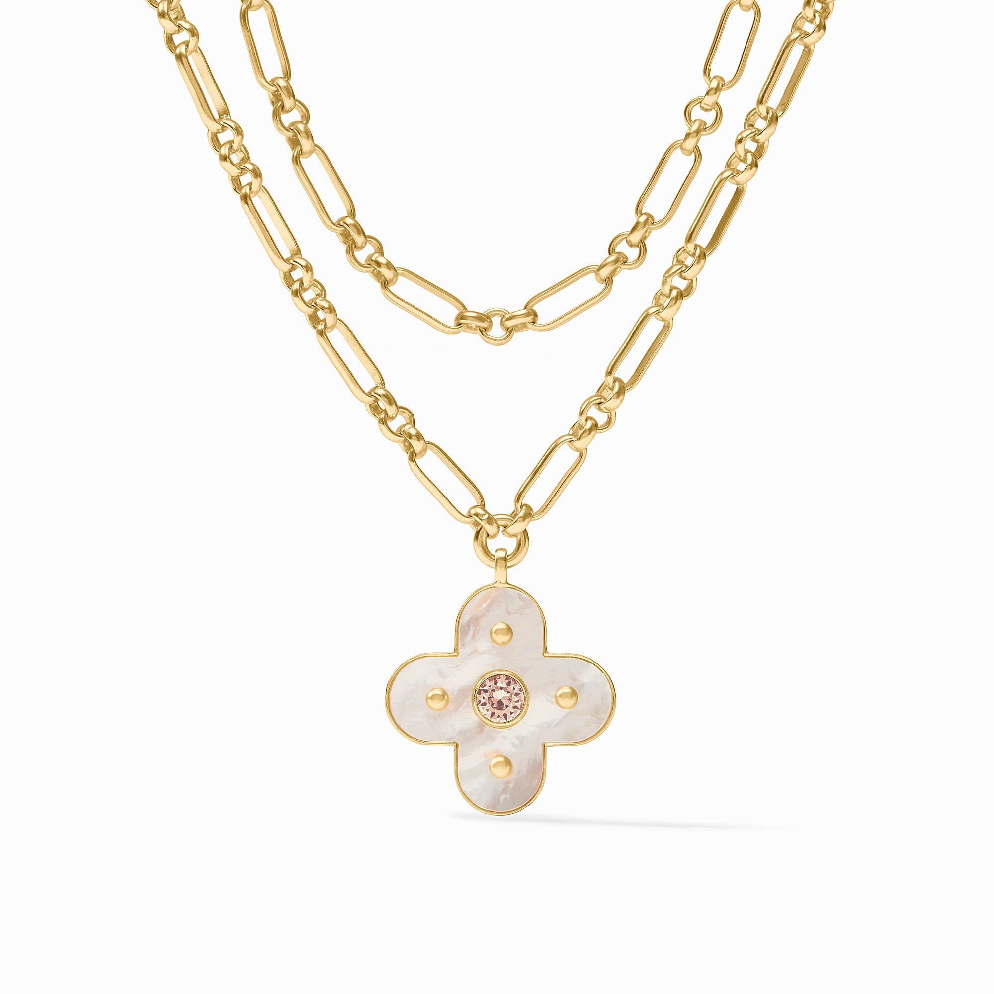 Julie Vos Colette Statement Necklace - Champagne