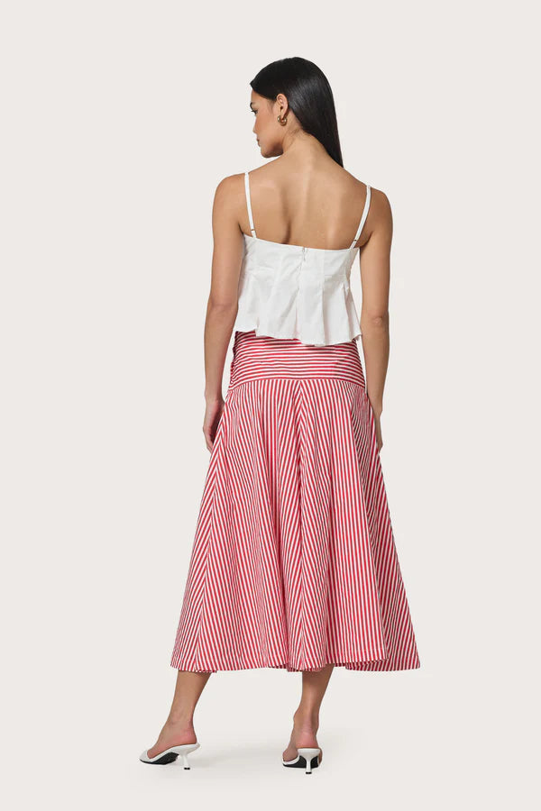 Lusana Kyla Skirt - Marlo Stripe