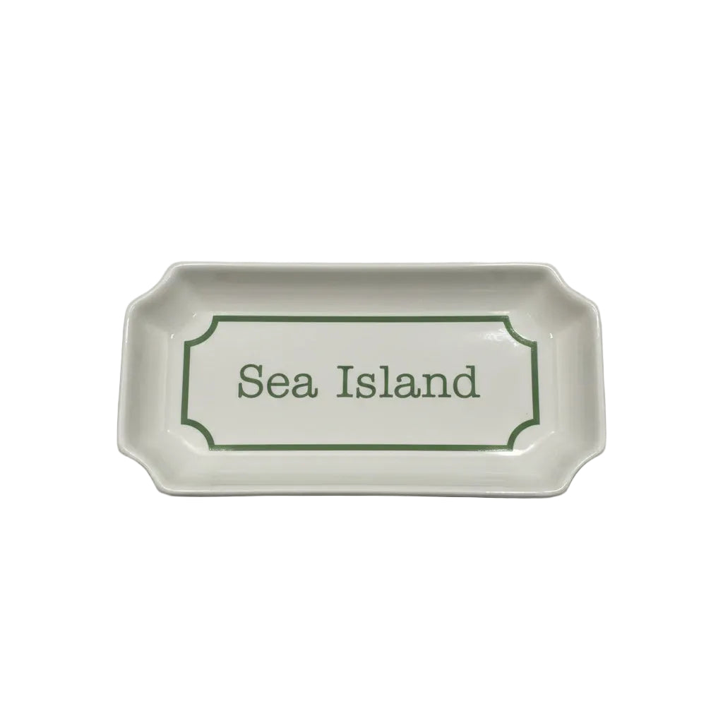 SSI or Sea Island Trinket Tray | Multiple Colors