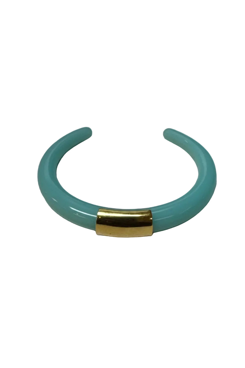 Lucas Jack Turquoise Resin Bracelet Cuff