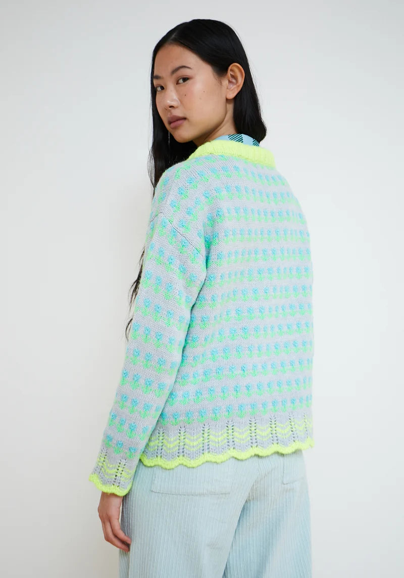 Dr. Bloom Jersey Prado Cielo Sweater