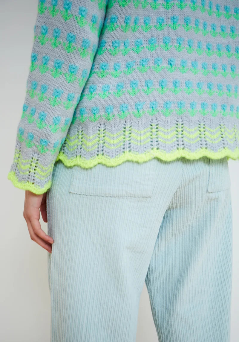 Dr. Bloom Jersey Prado Cielo Sweater