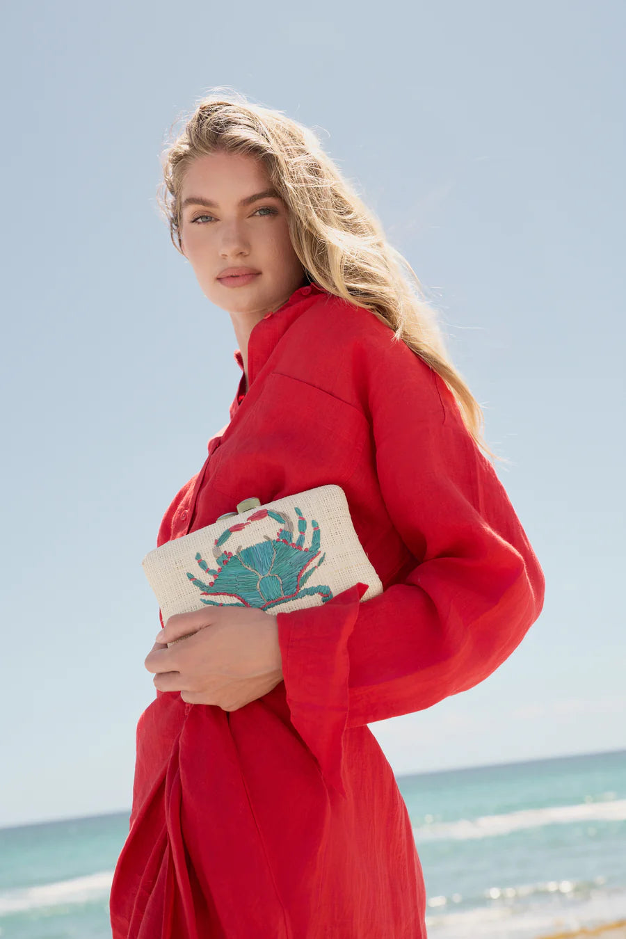 Pamela Munson Blue Crab Clutch