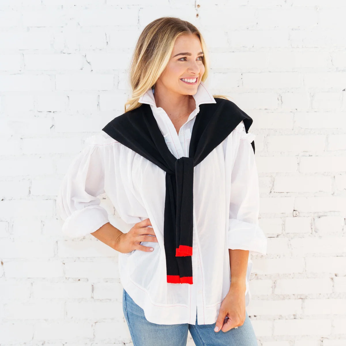 Caryl Lawn Caryn Cardi Black/Red