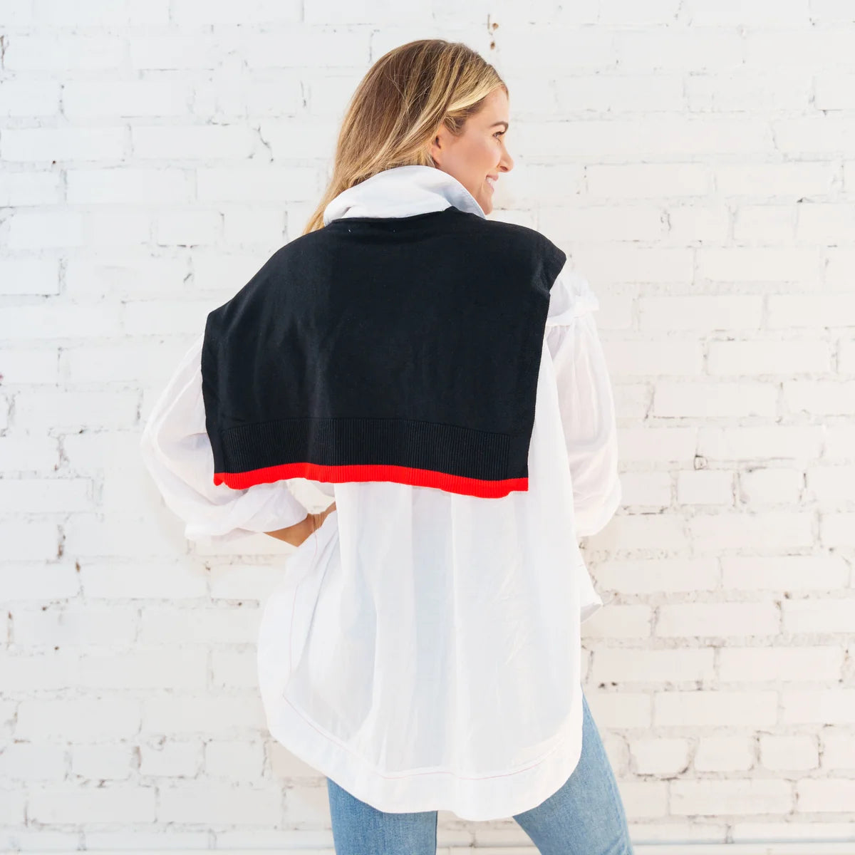 Caryl Lawn Caryn Cardi Black/Red