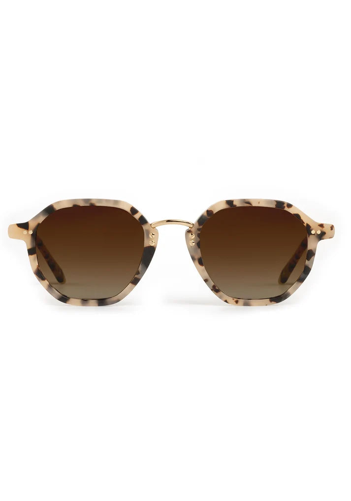Krewe Dakota | Matte Oyster 18K Polarized