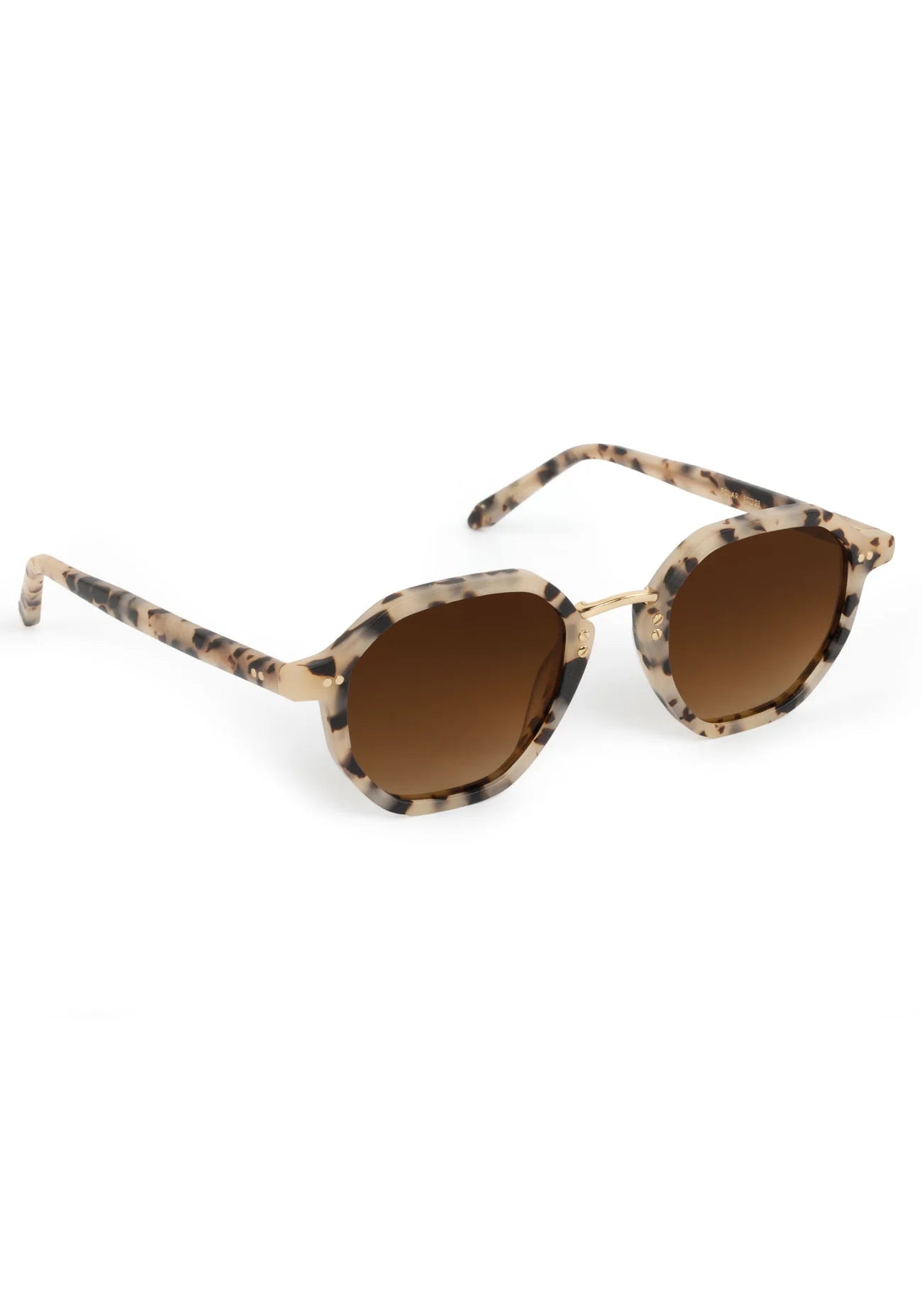 Krewe Dakota | Matte Oyster 18K Polarized