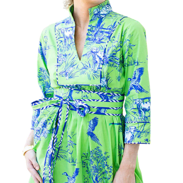 MBR Field & Feather Obi Sash