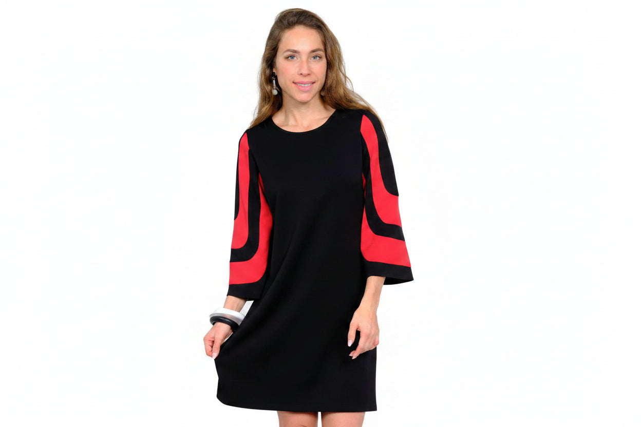 Denmark Mixed Media Dress