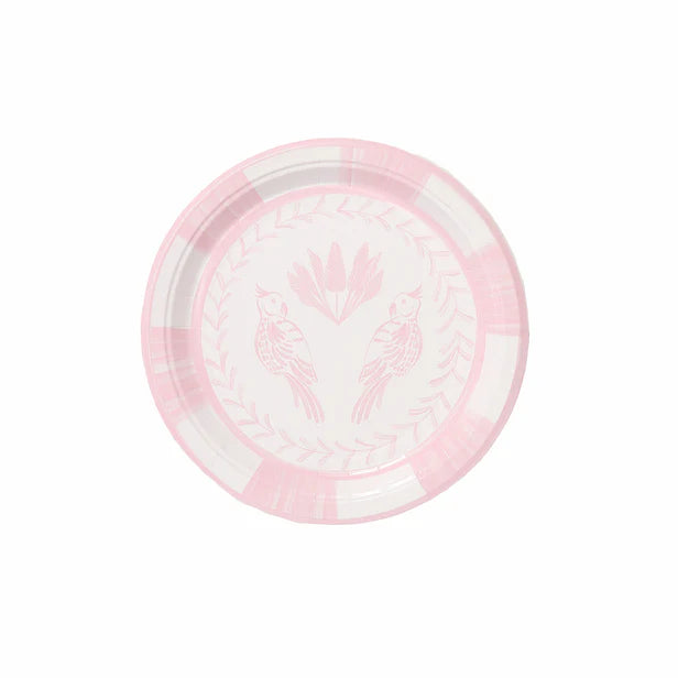 Josephine Lovebirds Salad & Dessert Plates