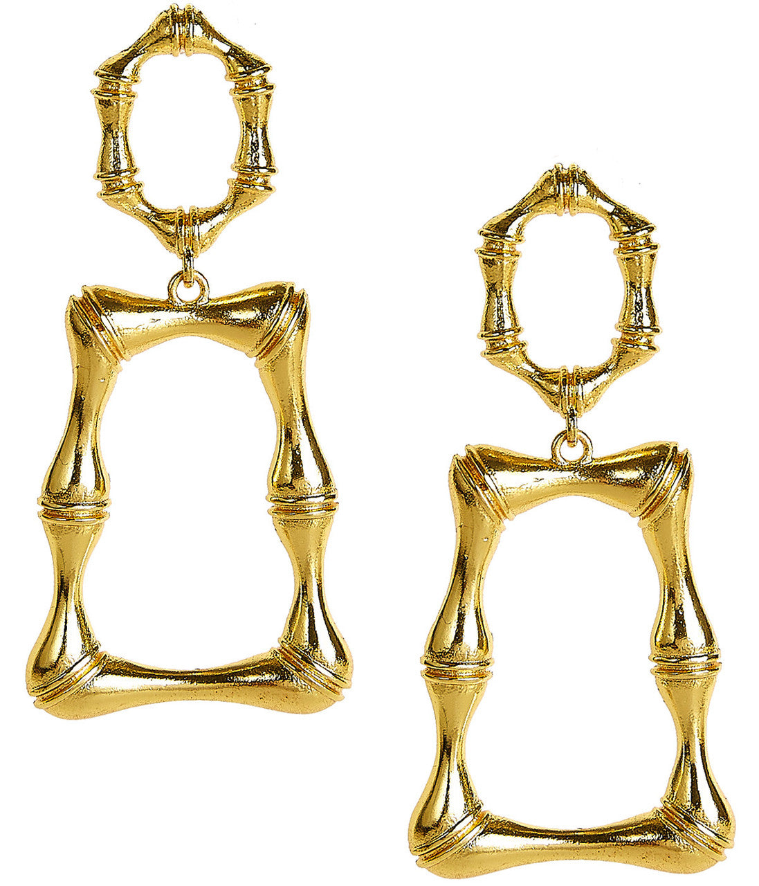 Lisi Lerch - Jordan Bamboo Earrings - Gold