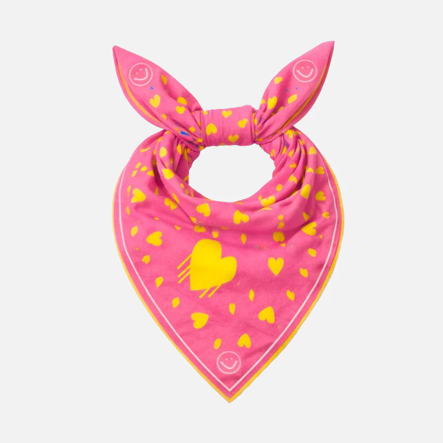 Kerri Rosenthal Drippy Heart Bandana - 3 Colors