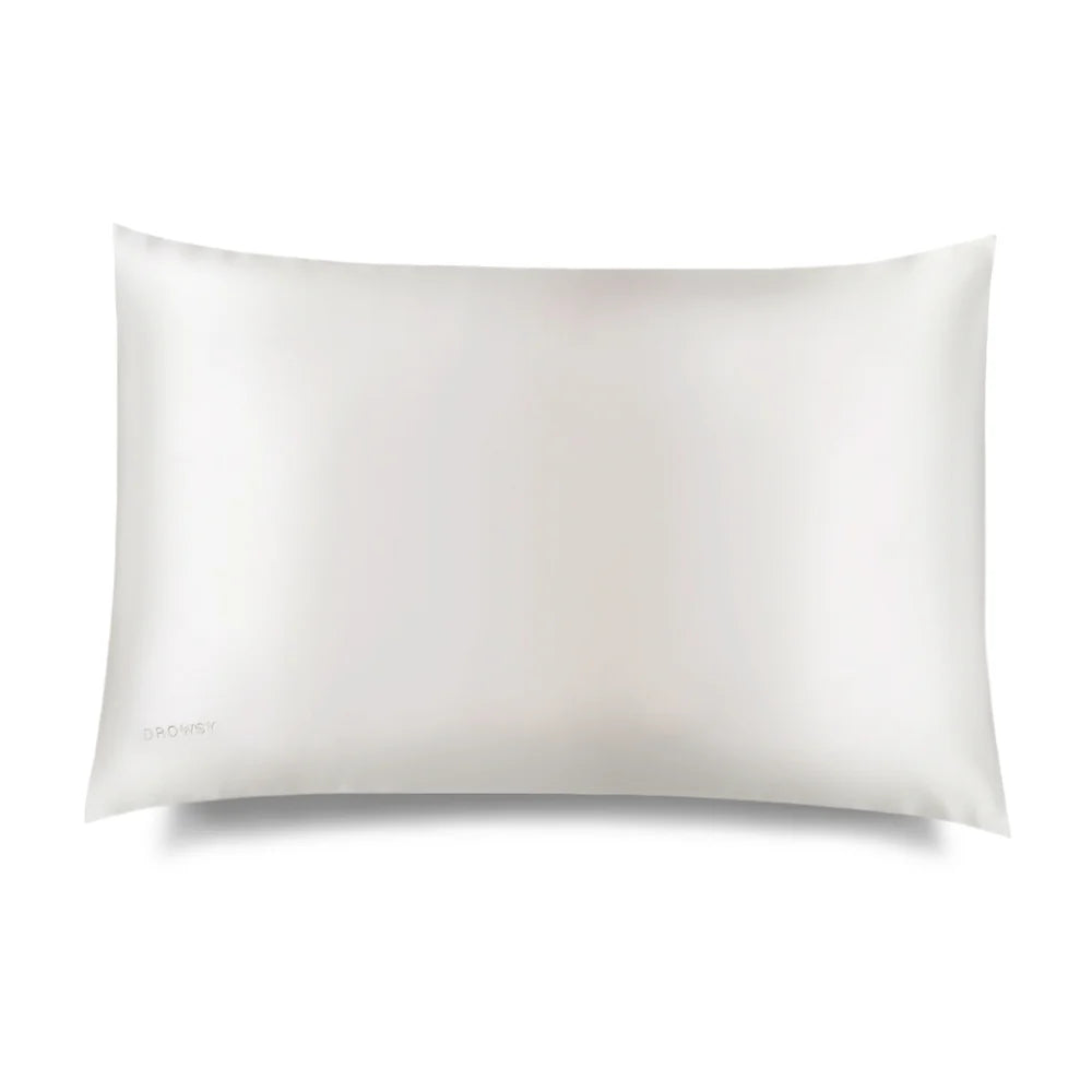 Drowsy Akoya Pearl Silk Pillowcase