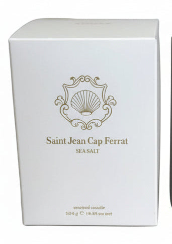 Sea Salt Cap Ferrat Fan Shell Design Candles - 2 Sizes