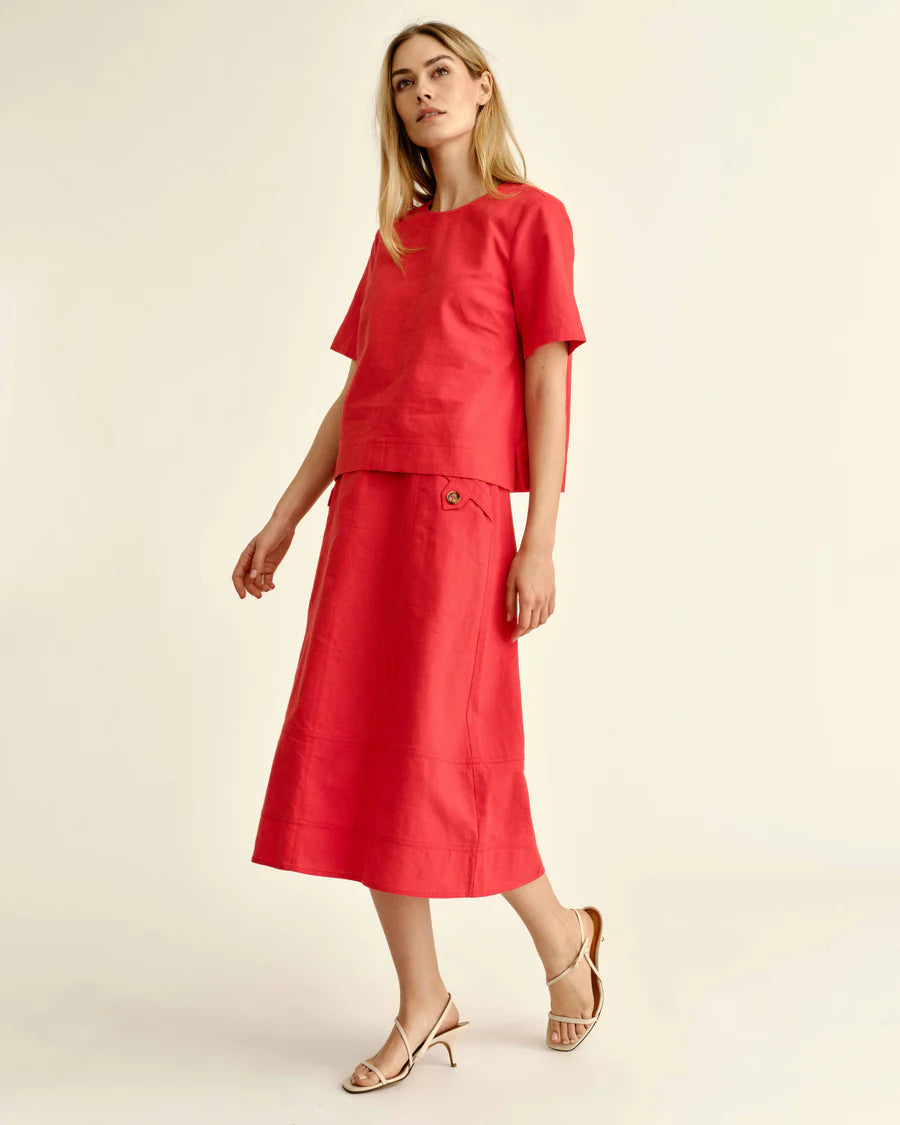 Cartolina Chloe Top-Poppy