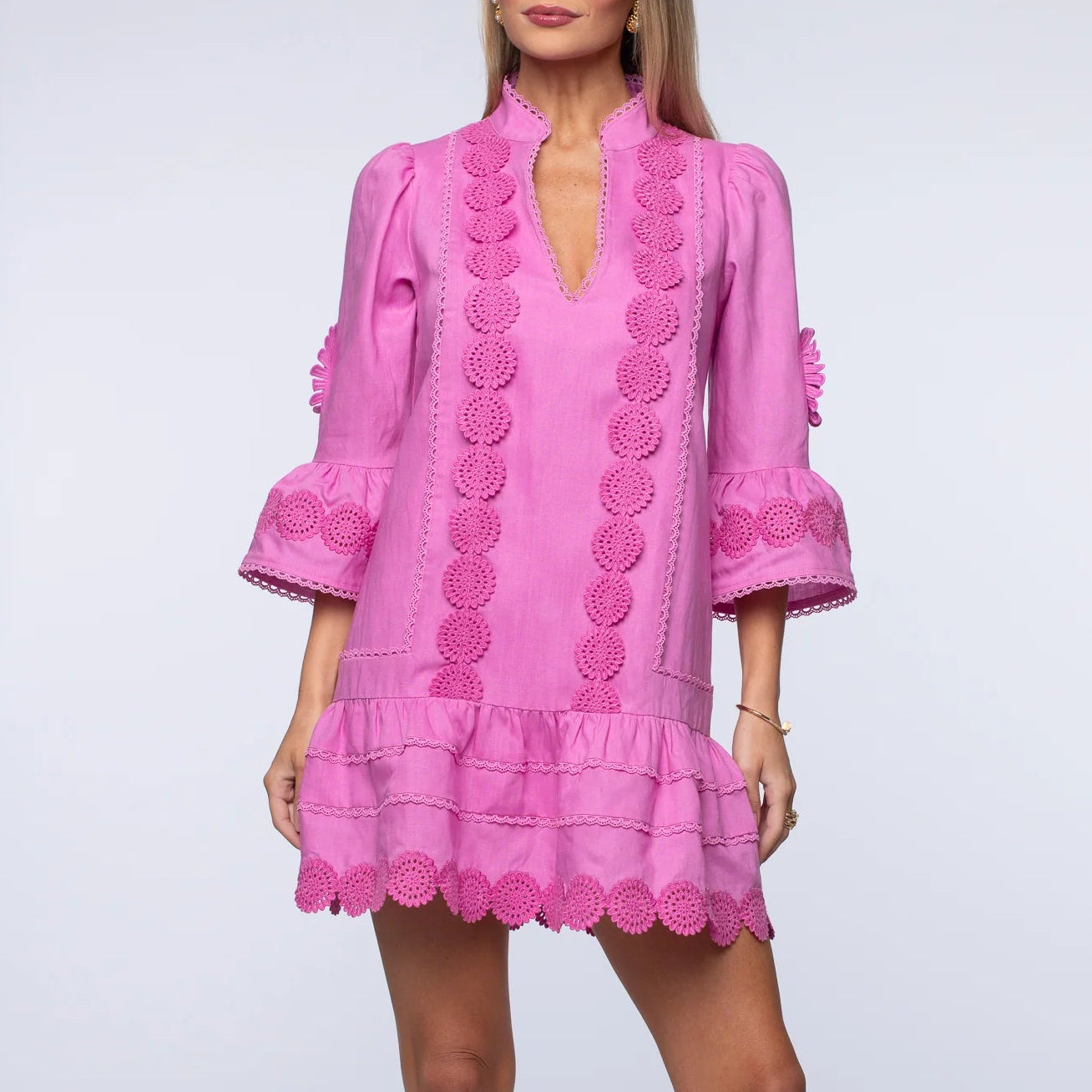Elizabeth James Clover Dress - Petal