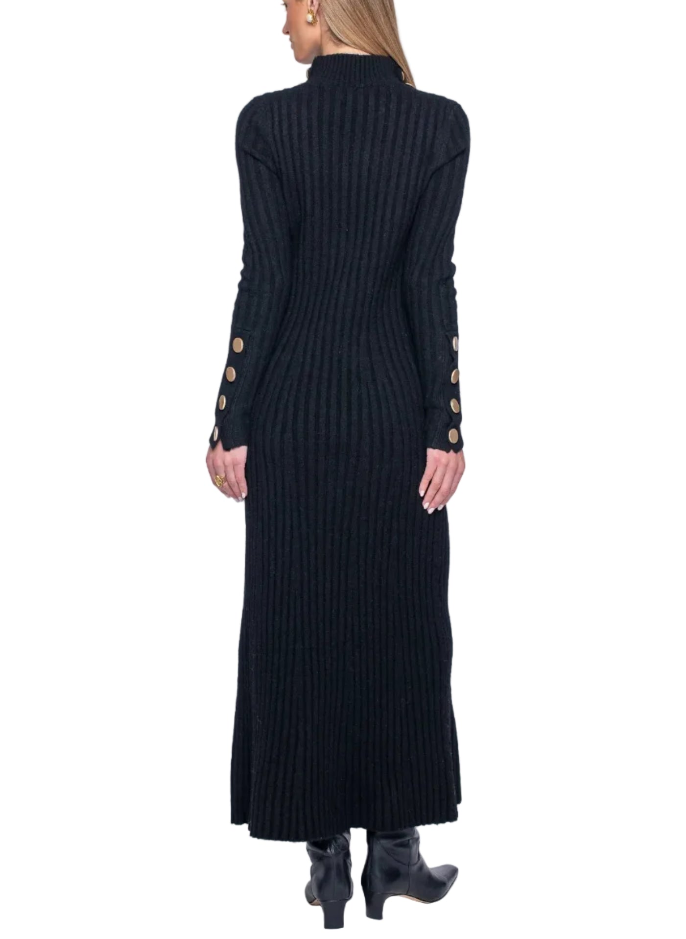 Elizabeth James Stevie Sweater Dress | Black