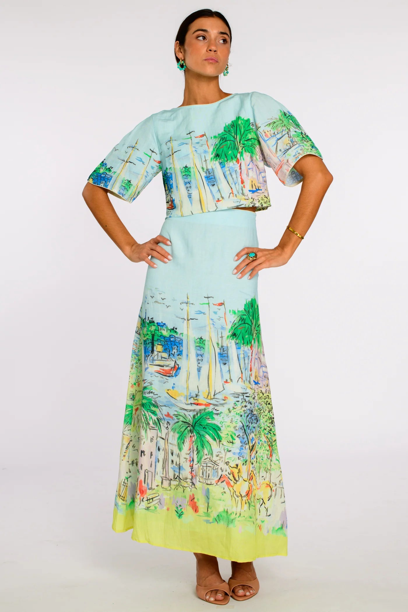 Elizabeth James Anita Skirt - Vacation
