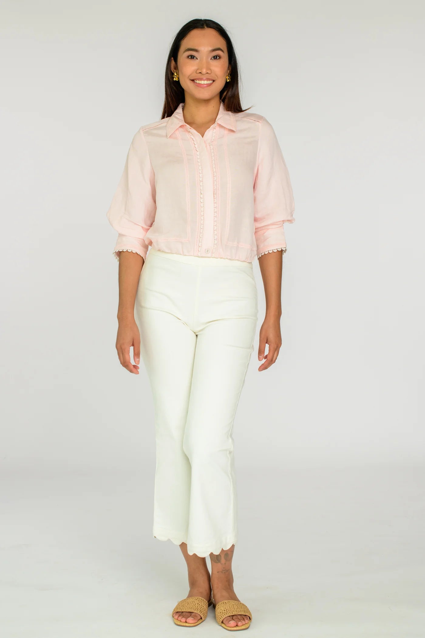 ELIZABETH JAMES Carter Top - Pink Sugar