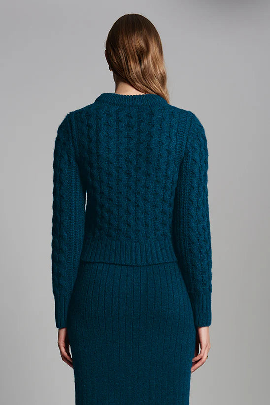 Eleven Six  Amara Sweater - Regal Green
