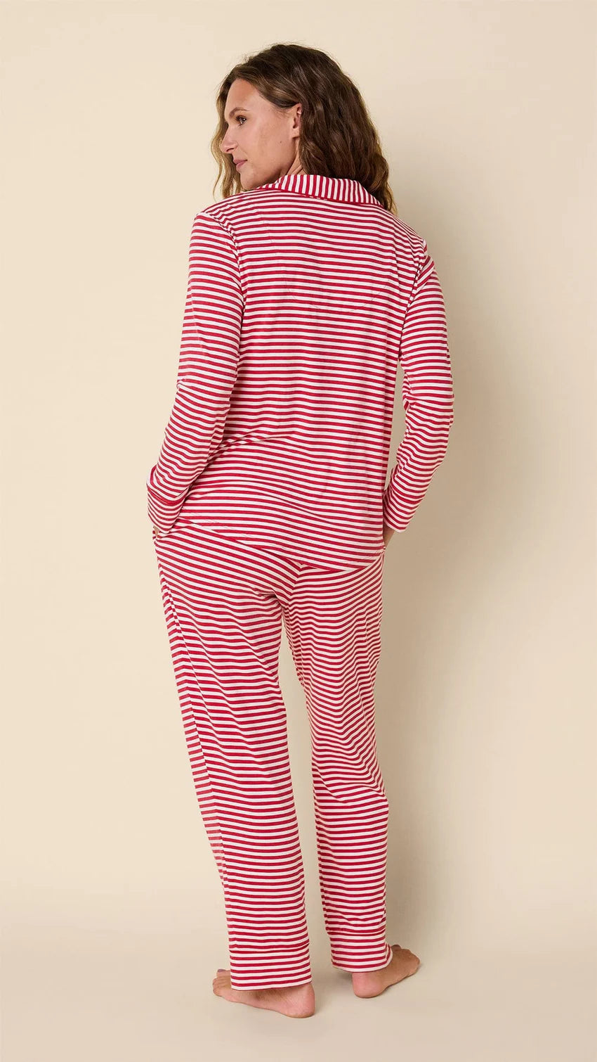 Cat's Pajamas Red Stripe Pajamas