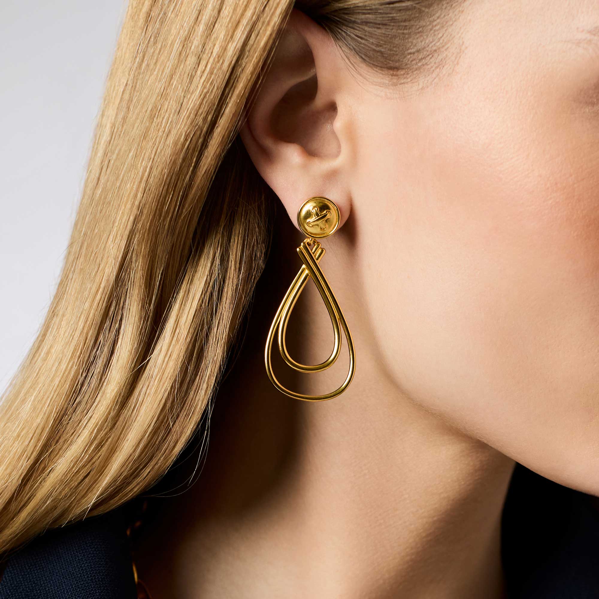Julie Vos Essex Earring - Gold