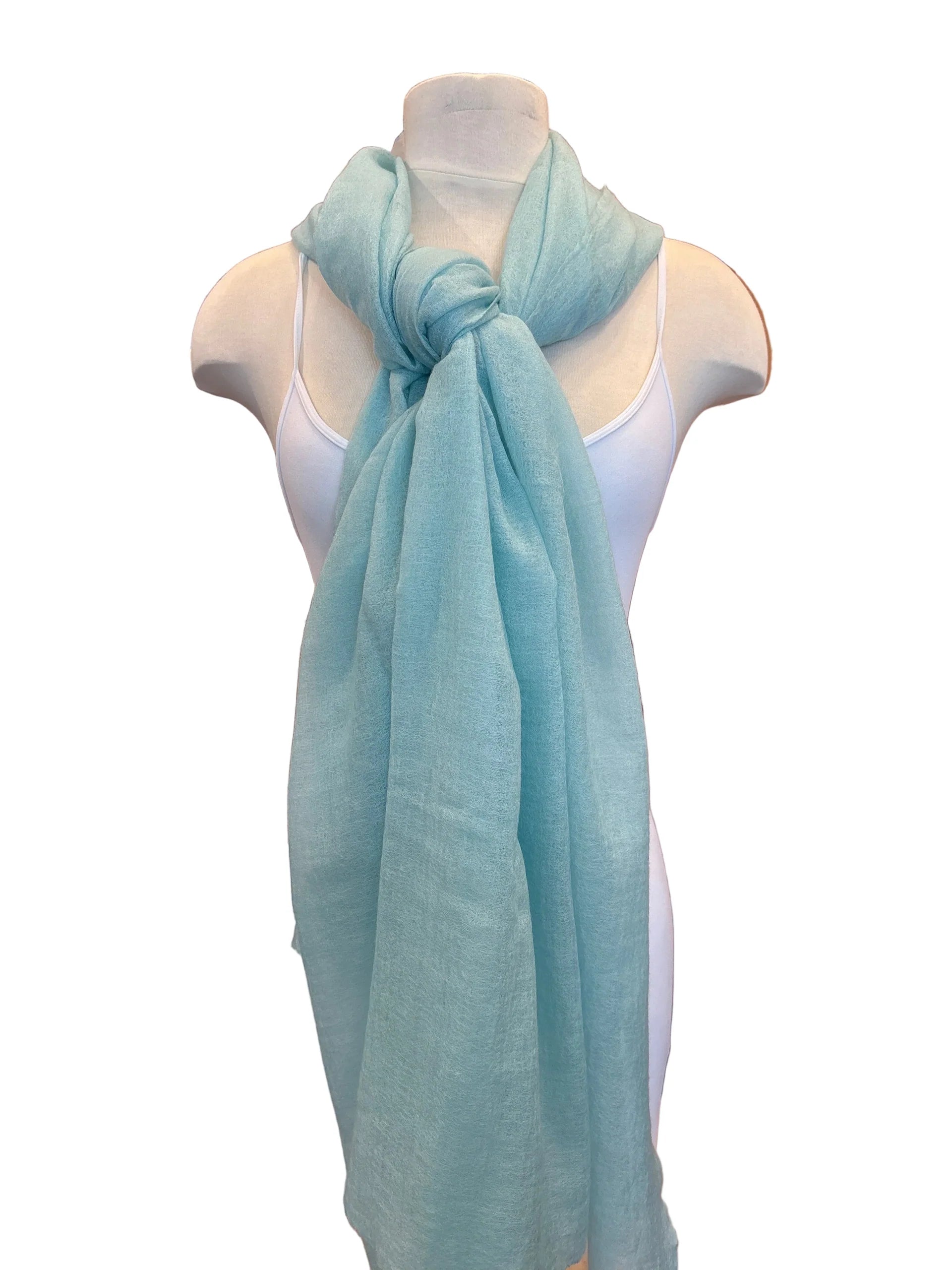 Sheer Felted Scarf | Mint Julep