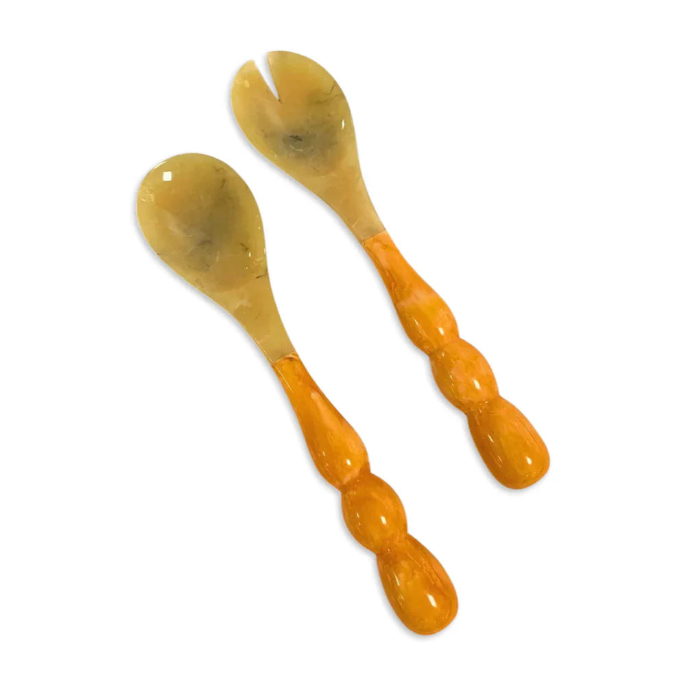 Beatriz Ball Resin Rio Bubble Salad Servers  - 5 Colors