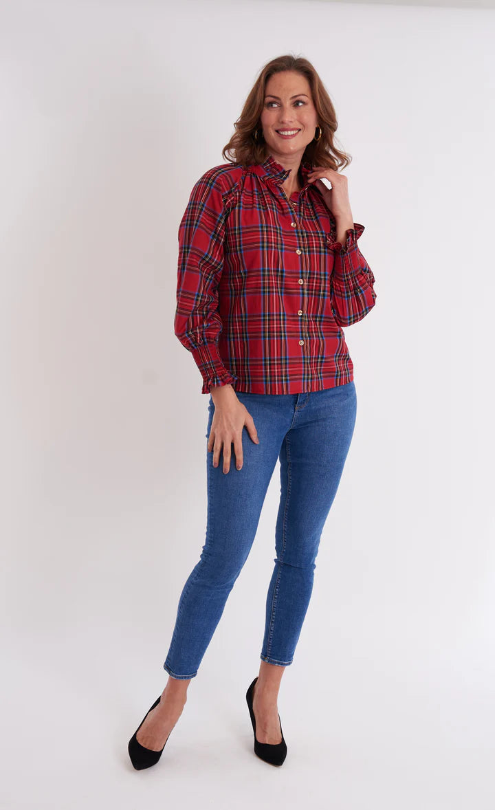 CK Bradley Frau Blouse - Royal Stewart