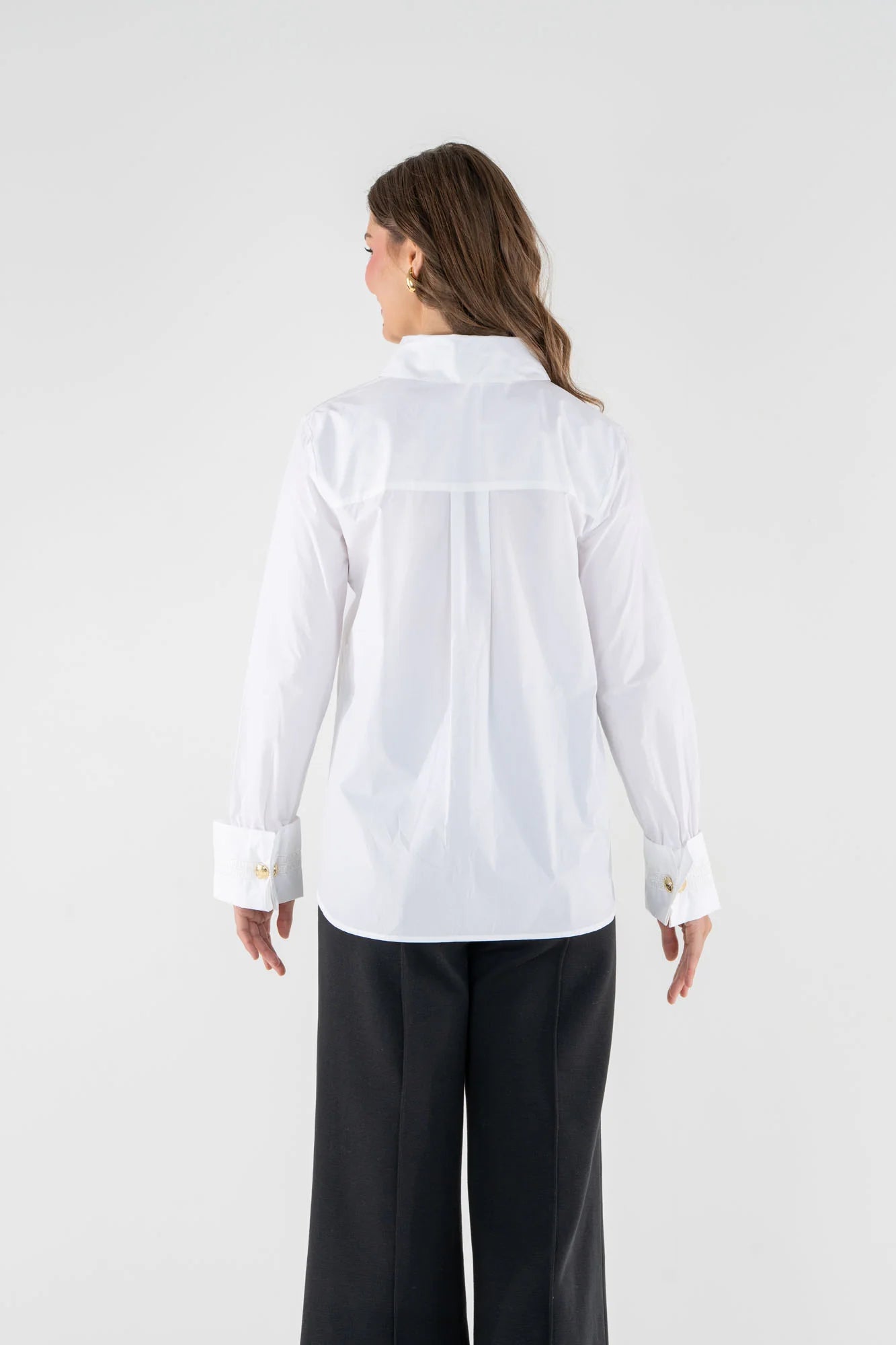 Emily McCarthy Classic Oxford - White