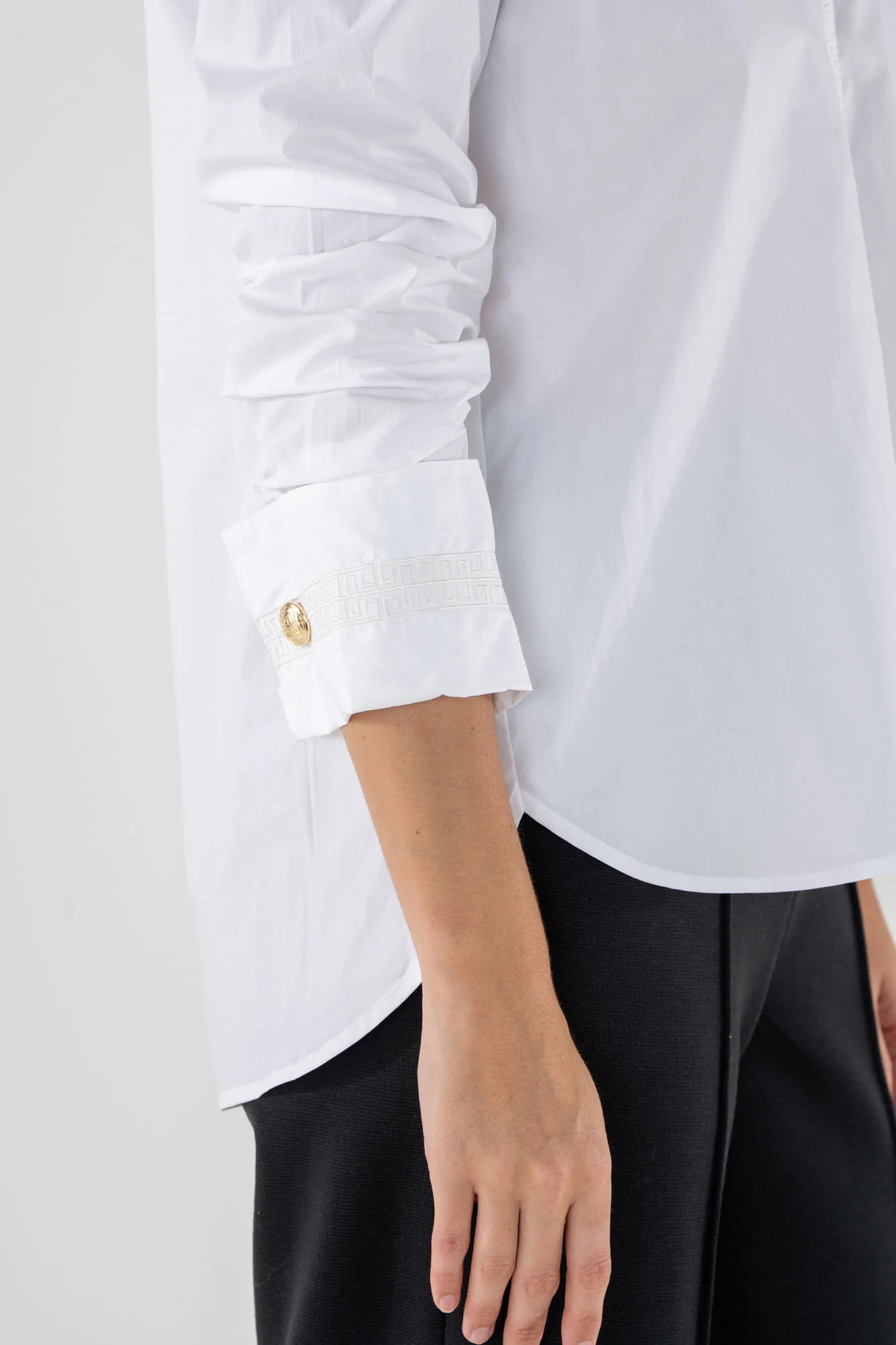 Emily McCarthy Classic Oxford - White