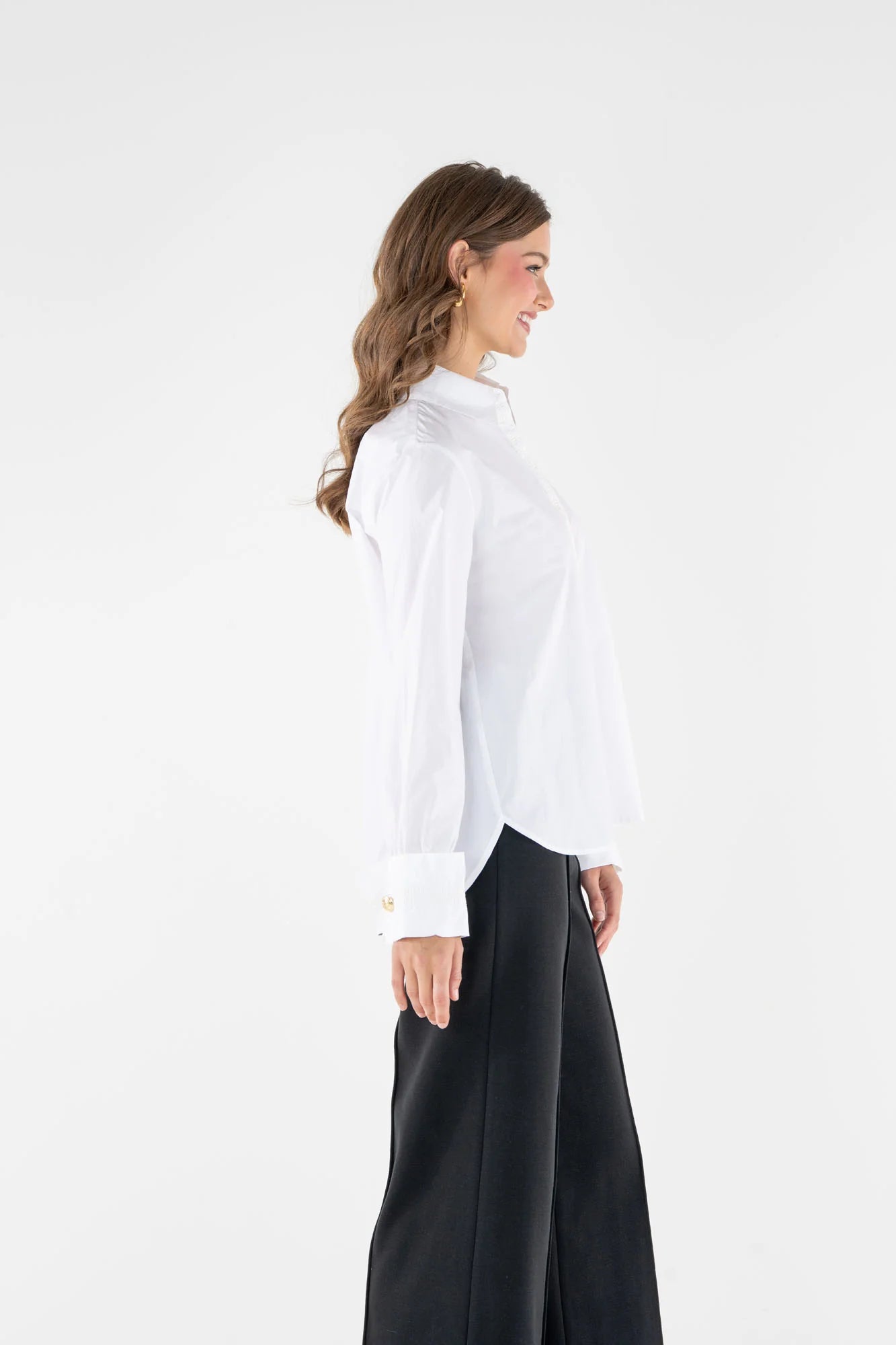Emily McCarthy Classic Oxford - White