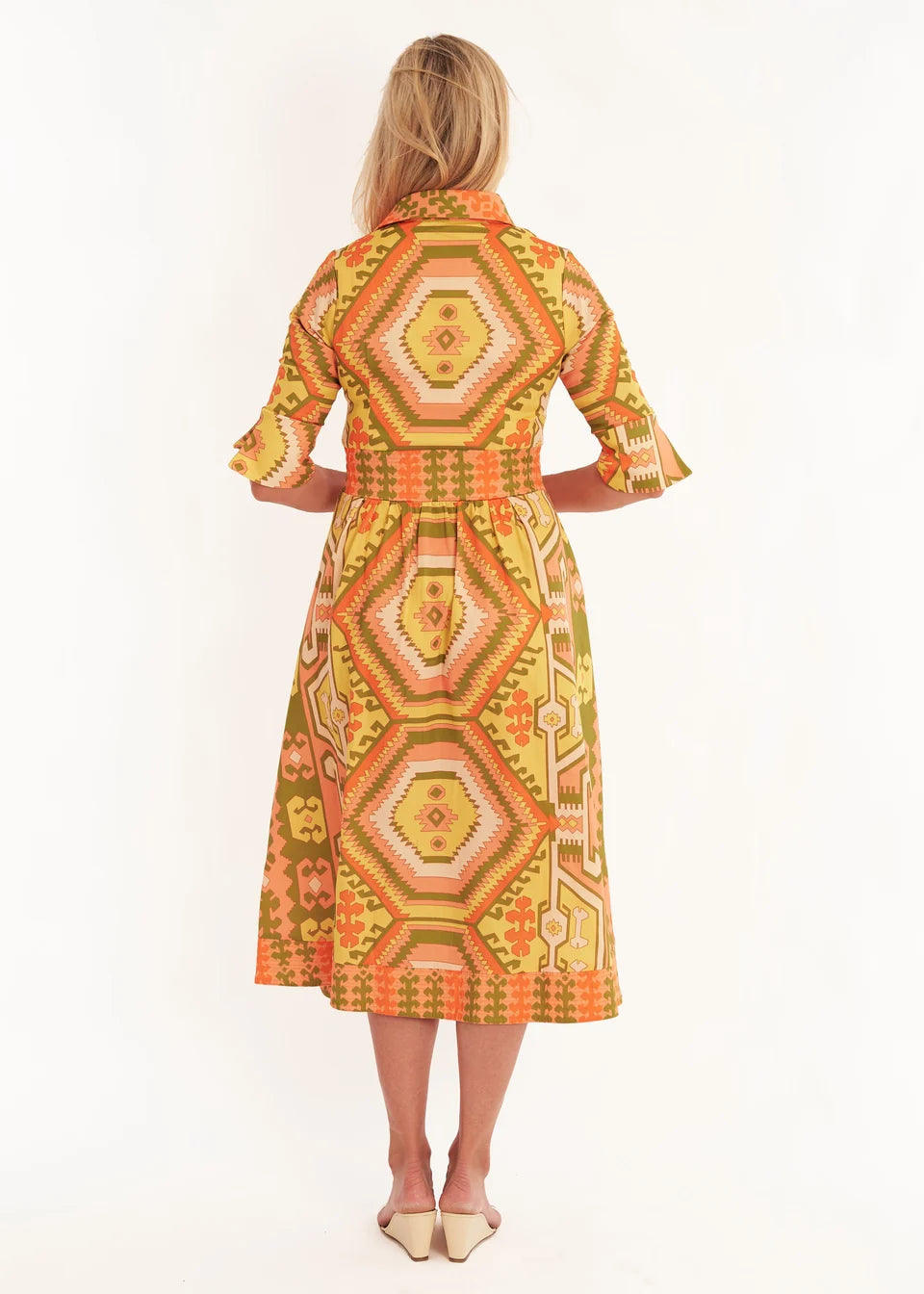 CK Bradley Monaco Dress - Kilim Squash