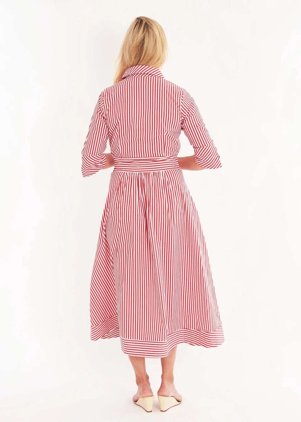 CK Bradley Monaco Dress - Mulberry Stripe