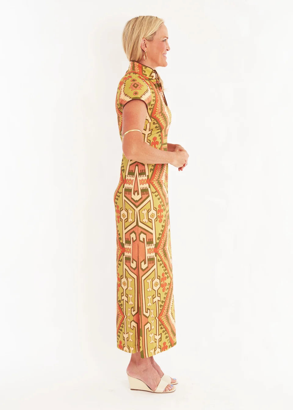 CK Bradley Tarpon Dress - Kilim Squash