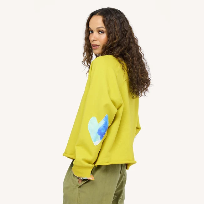 Kerri Rosenthal Long Sleeve Tops Studio Sweatshirt | Pear