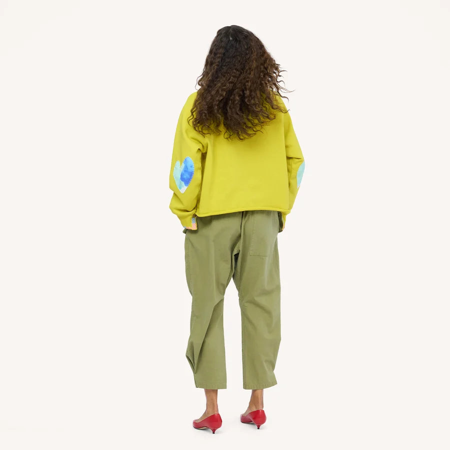 Kerri Rosenthal Long Sleeve Tops Studio Sweatshirt | Pear