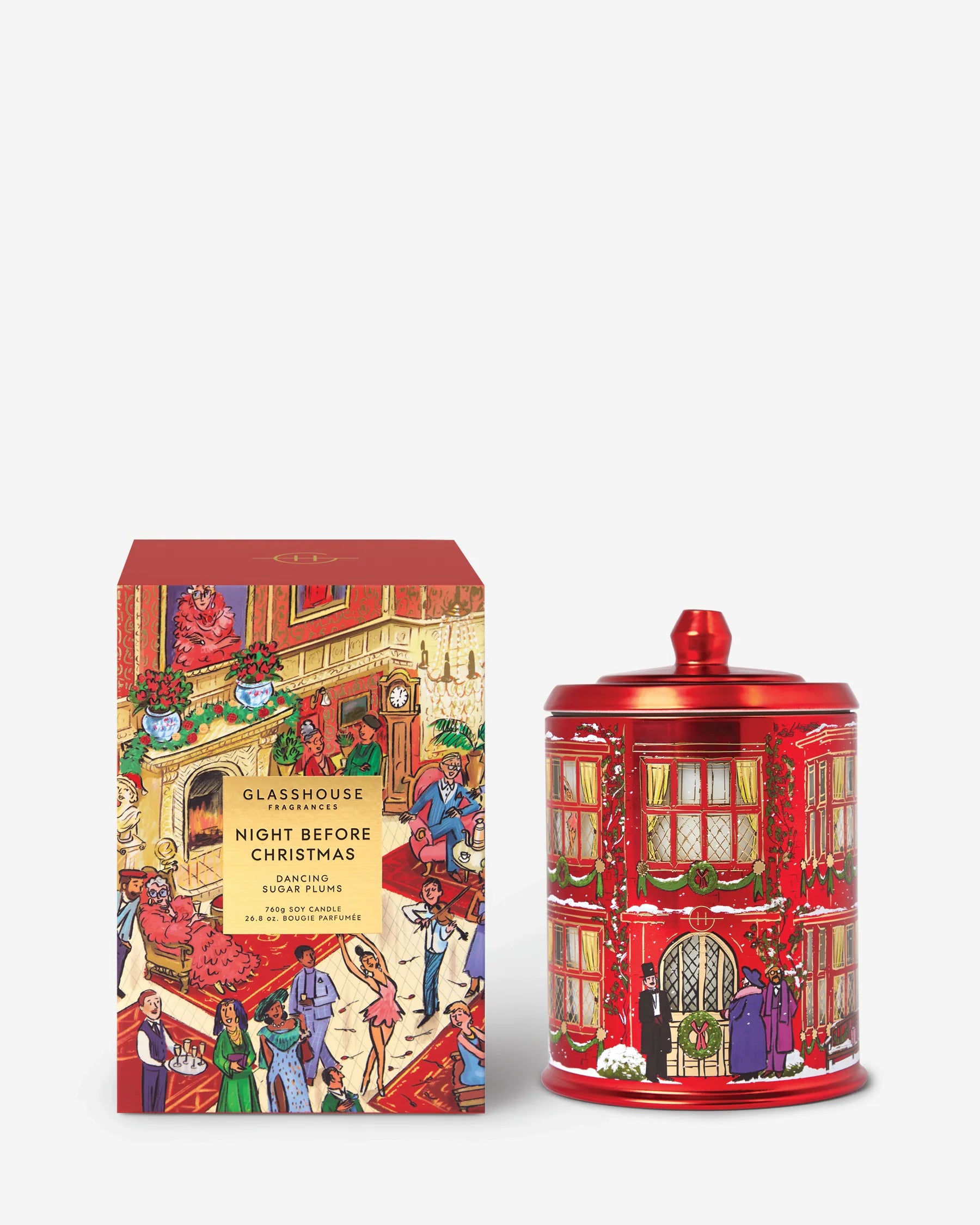 Glasshouse Night Befor Christmas Candle