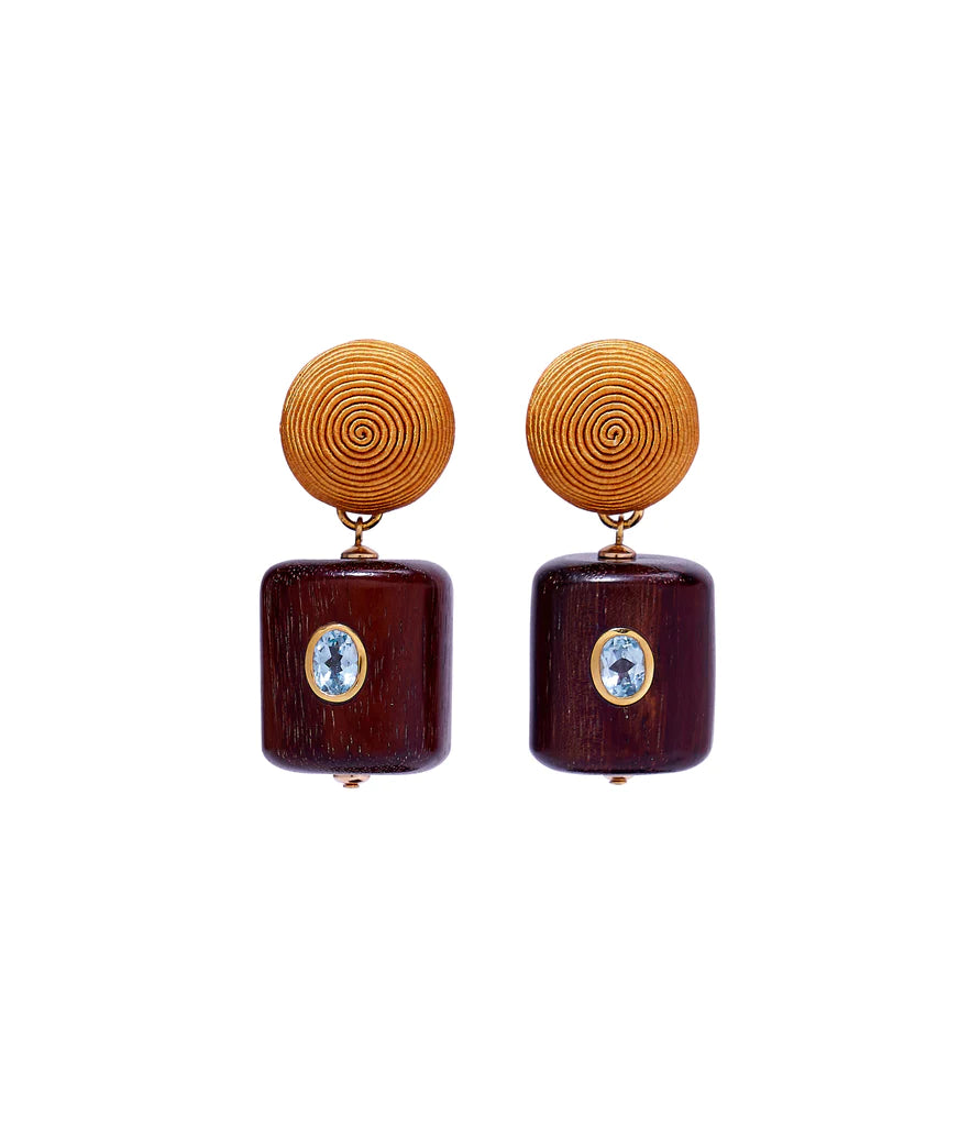 Lizzie Fortunato Lantern Earrings - (Clip On)