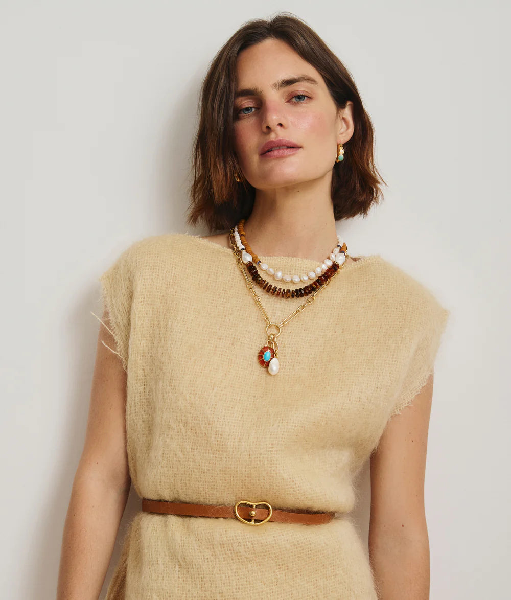 Lizzie Fortunato Neroli Charm Necklace