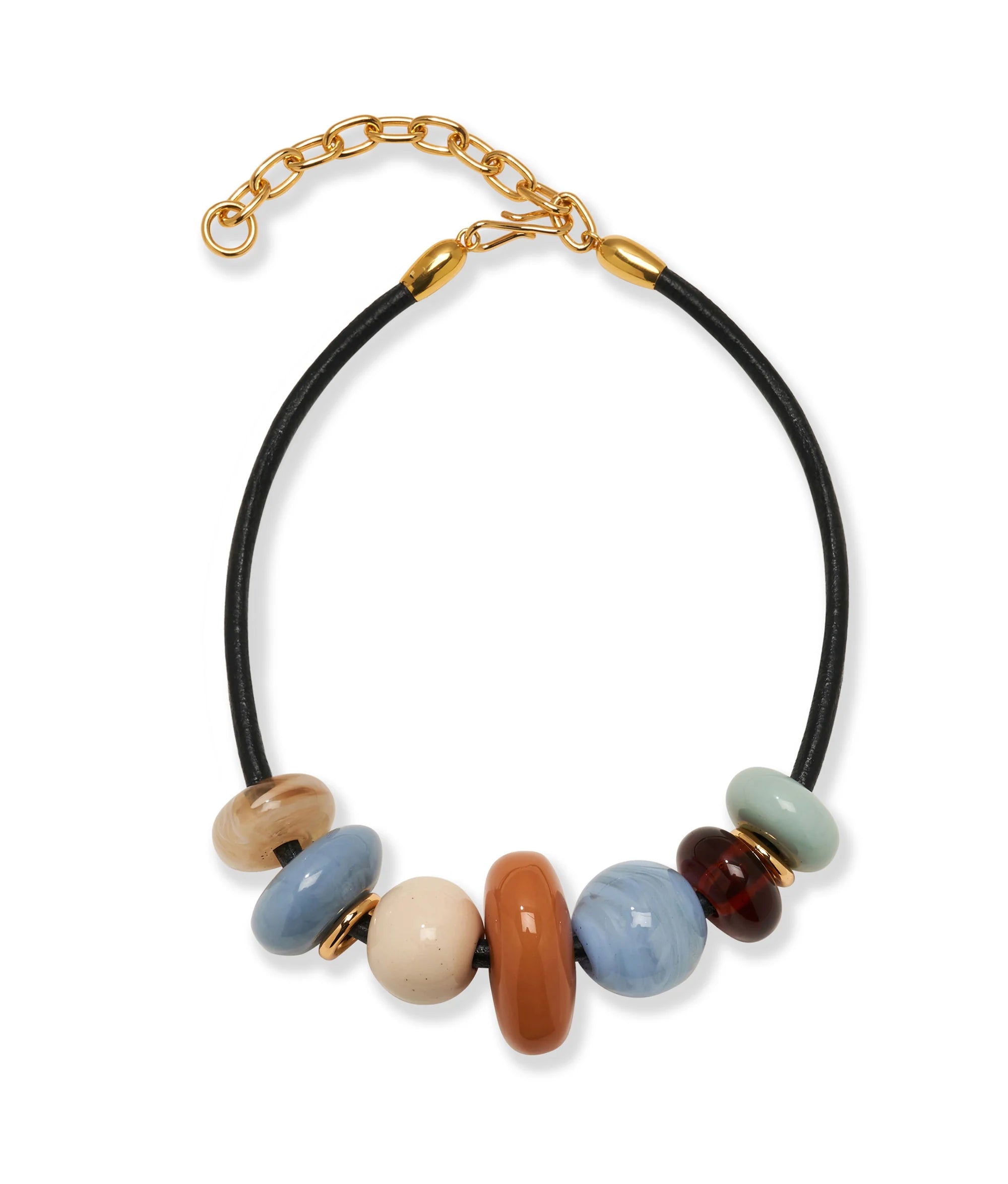Lizzie Fortunato Piedra Necklace in Clay