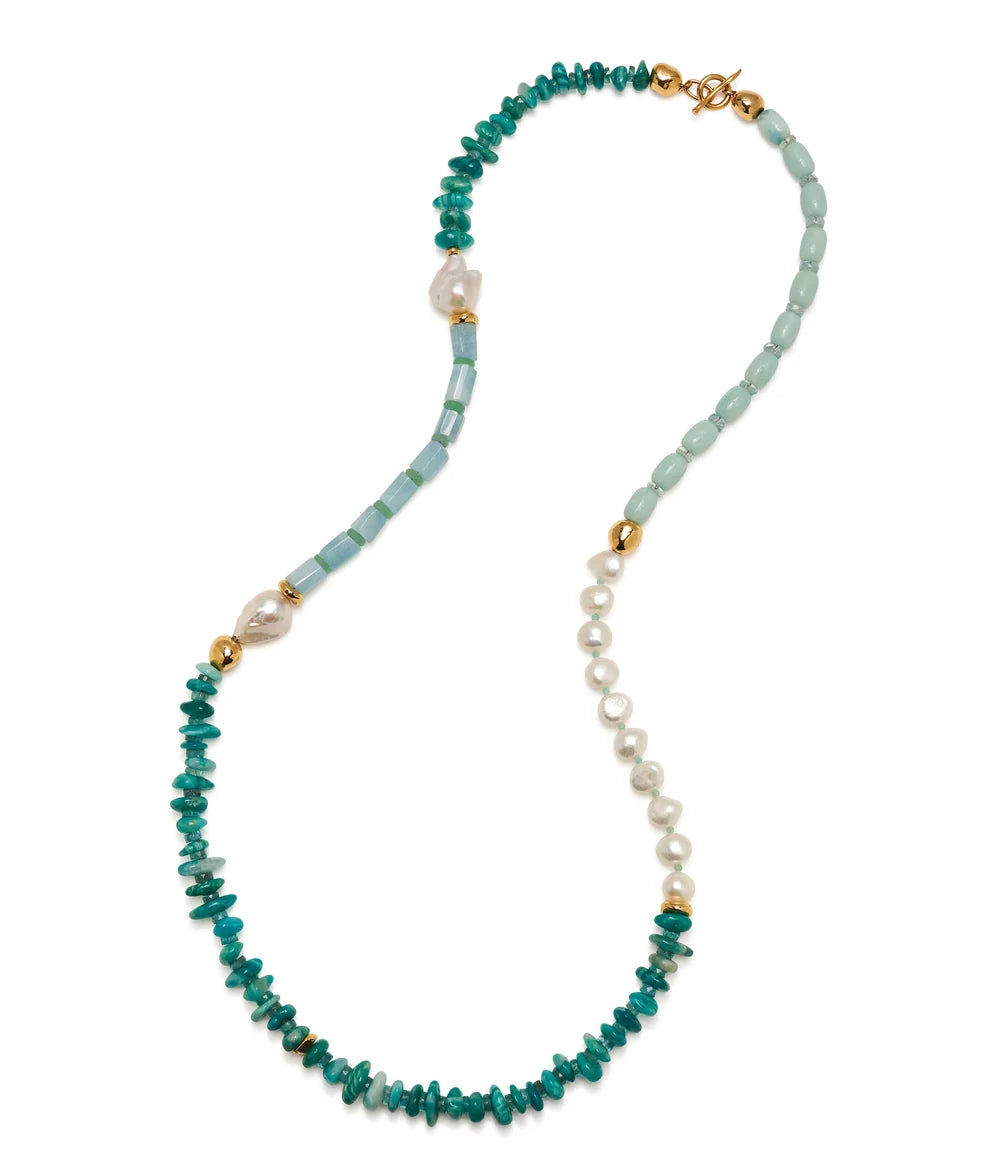 Lizzie Fortunato Cabana Necklace in Calder Garden